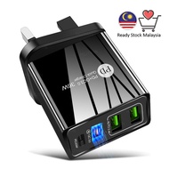 QC 3.0 PD 36W Quick Charge 4 USB Phone Charger Power Adapter TYPE C  / 5A fast charge data cable Oem