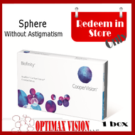 Biofinity Monthly Contact Lens Voucher x 1 box (REDEEM IN STORE only)