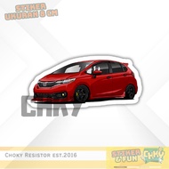 Stiker Sticker Vinyl Laminasi Glosy HONDA JAZZ GK5 Vol 4