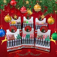 [SG] Christmas-Themed Cartoon Pens Evergreen Stationery]