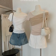 Y.JIA 6655 Off Shoulder Top