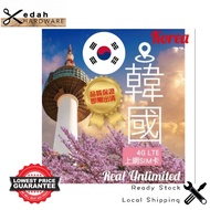 [ Korea ] Real Unlimited 4G Data Network Travel Sim Card Hotspot 1-8 DAYS Internet