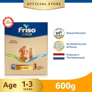 Friso Gold Step 3 Milk Formula 600g [Exp 19 Nov 2027 & / Later]