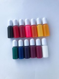 🌈13色 色精 Resin Tint ❗️送UV gel ♥️ 13-colour + ♥️Free UV resin  - 滴膠 樹脂 手工 Resin crafts uv resin