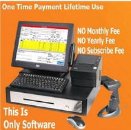 Pos System - Stock Management Point of Sale & Invoicing & Inventory -Payroll-One Software Multiple S