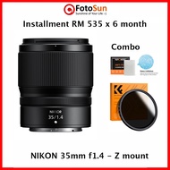 Nikon Z 35mm f1.4 Auto focus Z mount lens for NIKON Z series camera