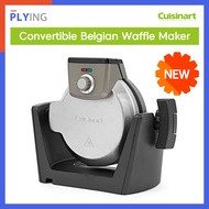 [Cuisinart] Tow Way Waffle Maker WAF-V400KR  Convertible Belgian Waffle Maker Non-Stick Coated Plates Waffle Machine Sandwich Maker Bread Toaster Breakfast Machine