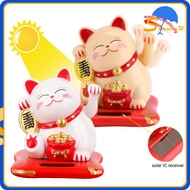 Kucing Maneki Solar/Pajangan Kucing Hoki/Patung Kucing Hoki/Lucky Cat Solar