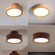 Nordic Entrance Aisle Light Household Bedroom Ceiling Light Simple Log Corridor Cloakroom Ceiling De