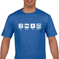 Men t shirt Star Trek T Shirt - Eat Sleep Trek Repeat T Shirt - Star Trek
