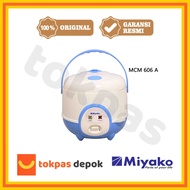 Magic Com Rice 0.63 Liter Rice Cooker Miyako MCM 606 A