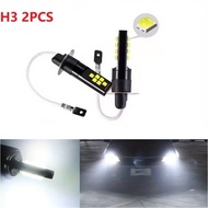 2pcs kuasa tinggi H3 LED lampu kabus kereta kit terang 6000k kereta LED lampu mentol lampu LED Mento