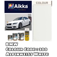 AIKKA BMW 300 ALPINWEISS WHITE / Automotive Paint Basecoat / Car & Motor Body Paint / Solid Colour