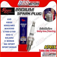 API Spark Plug Iridium B8RIX CPR8EA-9 A7RIX C7HSA EX5 DREAM WAVE KRISS E BONUS Y15ZR LC135 RS150 EGO