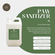 PAW SANITIZER 5L - non-alcoholic Dog and Cat Footprint Sanitizer