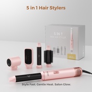 UKLISS High Speed Hair Dryer Hair  Styler Hot Air Brush Straightener & Curler