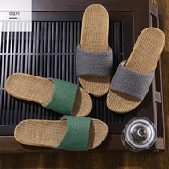 Men's Tatami Bamboo Slipper Bamboo Slippers EVA Linen Slipper Sandal