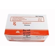RAMAVIT - [Concentrated] Vitamins B-Complex - 100 Tablets