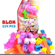 9.9 Happy Time 114 Pcs Educational Toys for Boys and Girls - Building Toys