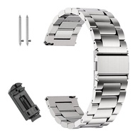Stainless steel strap 18mm 20mm 22mm 24mmwatch band fitbit strap/stainless watch Metal Straps for Mens &amp; Women Compatbile for Samsung Huawei Fossil Smart Watch