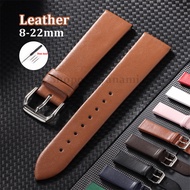 Classic Ultrathin PU Leather Watch Band 8mm 10mm 12mmm 14mm 16mm 17mm 18mm 19mm 20mm 21mm 22mm Unive