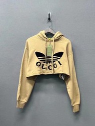 Gucci adidas hoodie帽衫