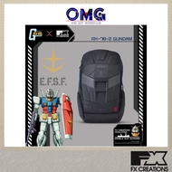 FX Creations RX-78-2 Gundam Mecha Pack AGS Pro Backpack (Dark Edition) GUF243201AGS-01 Laptop Beg OM