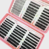 48Rows Styles Spikes Lashes Individuals Volume Eyelash Clusters D/DD Curly Thick Lashes Clusters 8-1