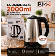 Electric Kettle 2Lbmw 2000ml Stainless Steel 304/ - 400W Automatic Energy-Saving Electric Kettle