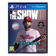 附特典DLC【PS4原版片】☆ 美國職棒大聯盟19 MLB19 THE SHOW19 ☆英文版全新品【台中星光電玩】