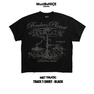 TRACE DEDARK boxy t-shirt for men/women 300gsm