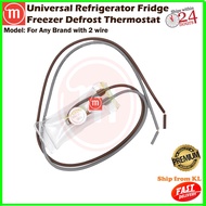 Universal Refrigerator Fridge Defrost Thermostat Sensor Panasonic Sharp MM2-247