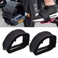 Alilin 1 Pair Adhesive Bike Pedal Tape Bike Fixed Strap Bicycles Feet Strap Pedal Strap