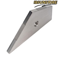 IBSUNSTORE Fret Leveler, Silver Stainless Steel Fret Leveling Tool, Professional Pickup Leveling Too