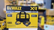 DEWALT เซตเครื่องชาร์จ+แบตเตอรี่ 20V รุ่น DCB1102D1 SET 2.0Ah / DCB1104P1 SEAT 5.0Ah