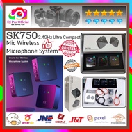 SK750 Wireless Microphone System For Camera And Smartphone Mic SK750
