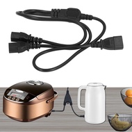 Newlanrode Y Type Power Splitter  IEC320 C14 Male To C13 Female Heat Resistance High Efficiency Exte