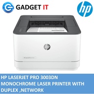 HP LASERJET PRO 3003DN/3003DW PRINTER (PRINT ONLY,MONOCHROME,WITH DUPLEX) REPLACEMENT MODEL M203DN/M