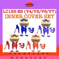 YAMAHA LC135-ES (V4/V5/V6/V7) INNER COVER SET ~ *BLUE/RED/PURPLE/ORANGE* (NEW) (LC 135/135LC ES V4 V