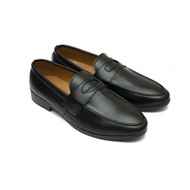 Men's office loafers MS12 (black)