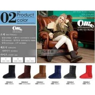 韓國連線預購Ollie 雪靴 布標中筒款