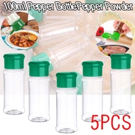 [Spot] 100ml Pepper Bottle Pepper Powder Bottle Condiment Bottling Storage Bottle Seasoning Bottle