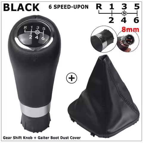 6 Speed Manual Gear Shift Knob Shifter Gearstick For Mercedes/Benz W203 S203 CL203 W209 W204 C204 C6