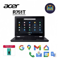 Cheapest Chromebook Acer R751T 4gb Ssd-32gb 360 Flip Touch Screen Intel Celeron N3150 Ram