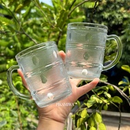 6 PCS SHORT STALL GLASS CUPS, beautiful cups, cute cups, cute cups, unique cups, shop cups, drinking