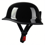 HZR Retro Motorcycle Helmet Mens Half Helmet Summer German Soldier Helmet Harley Cruising Capsize Sp