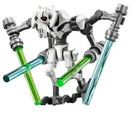 樂高 LEGO 星際大戰 葛李維斯 葛瑞菲斯  將軍  含光劍武器 75040 
