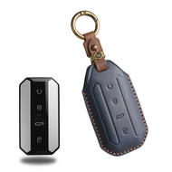 Cowhide หนังกุญแจรถสําหรับ chery jaecoo5 jaecoo 5 EV key Holder พวงกุญแจรถ Accesorios