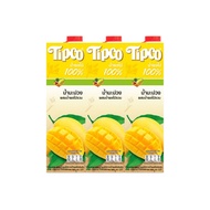 TIPCO น้ำมะม่วงผสมน้ำผลไม้รวม 100% ยกลัง 12 กล่อง