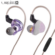 Uareliffe KBEAR Rosefinch Headphone HiFi Sound Good Bass Game Esports Live Wired Earphone Real Time 